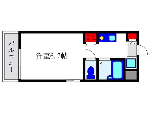 ユ－ベル18の物件間取画像